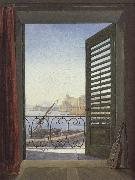 Carl Gustav Carus, Balcony overlooking the Bay of Naples